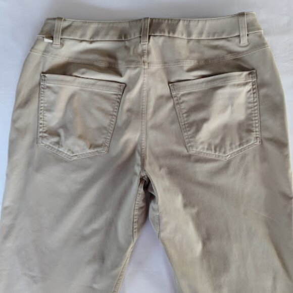 LULULEMON | ABC Slim-Fit 5 Pocket Khaki Pant Warpstreme Wrinkle Resistant 34 - Picture 10 of 16